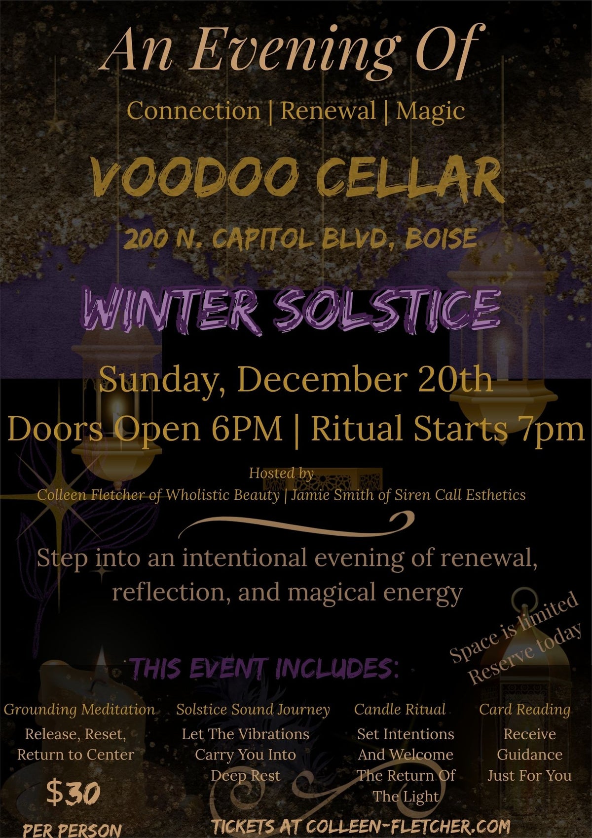 Winter Solstice at Voodoo Cellar