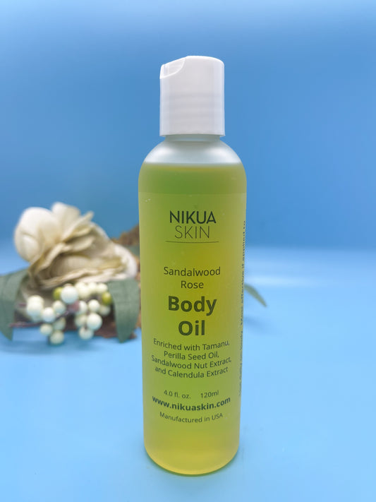 Sandalwood Rose Body Oil