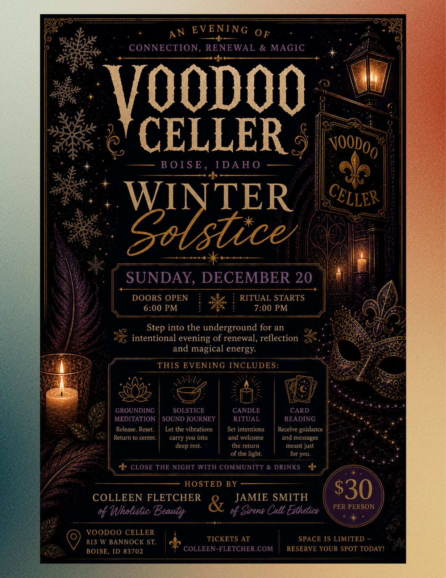 Winter Solstice at Voodoo Celler