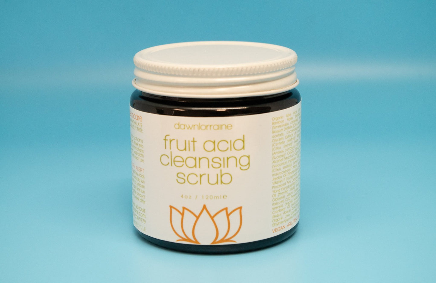 Fruit Acid Cleansing Scrub, Dawn Lorraine, Wholistic beauty