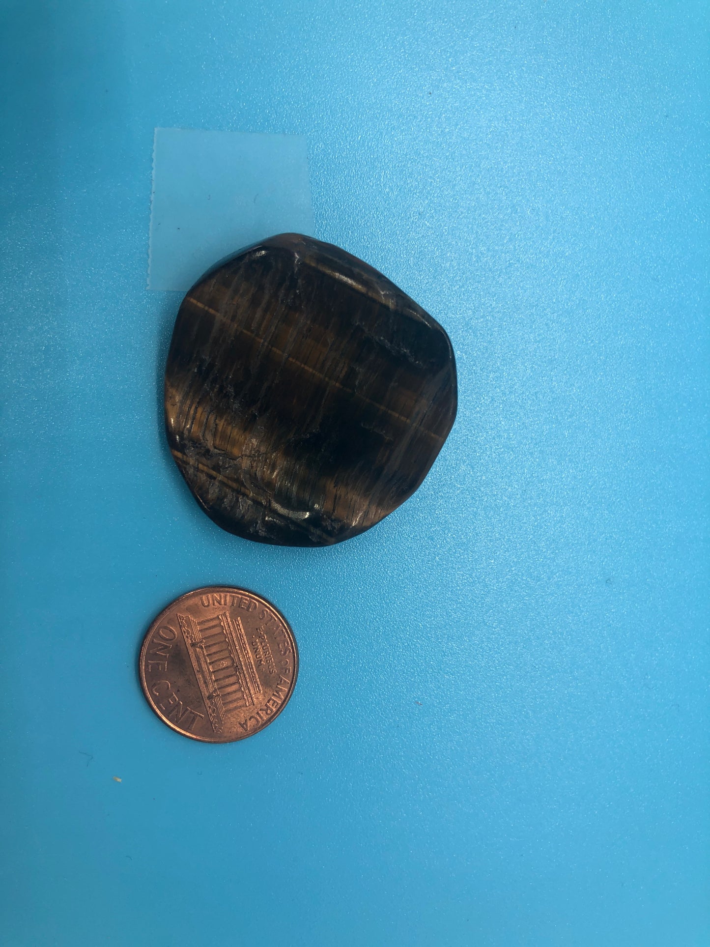 Tigers Eye Worry Stone