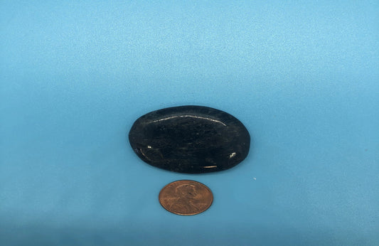 Black Tourmaline Worry Stone