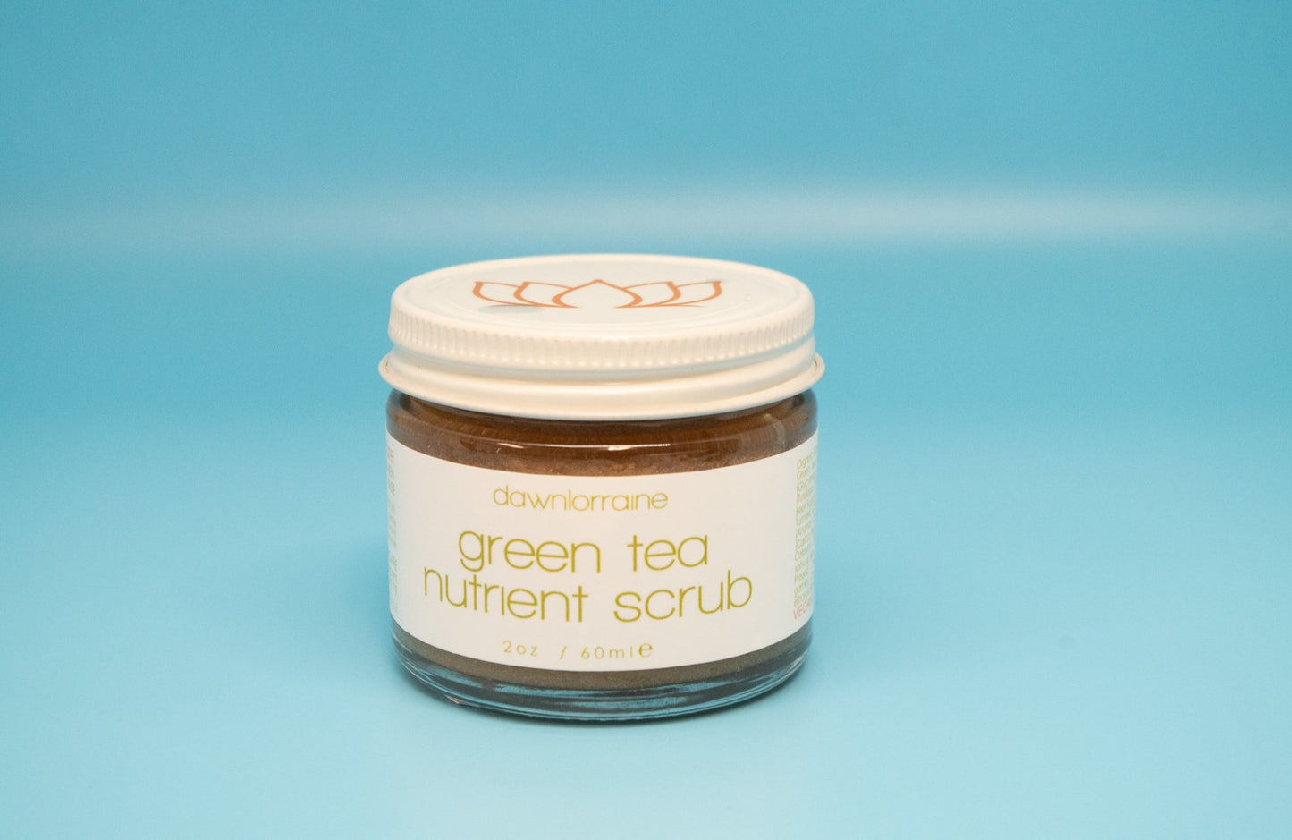 Green Tea Nutrient Scrub, Dawn Lorraine, Wholistic beauty