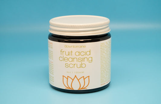 Fruit Acid Cleansing Scrub, Dawn Lorraine, Wholistic beauty