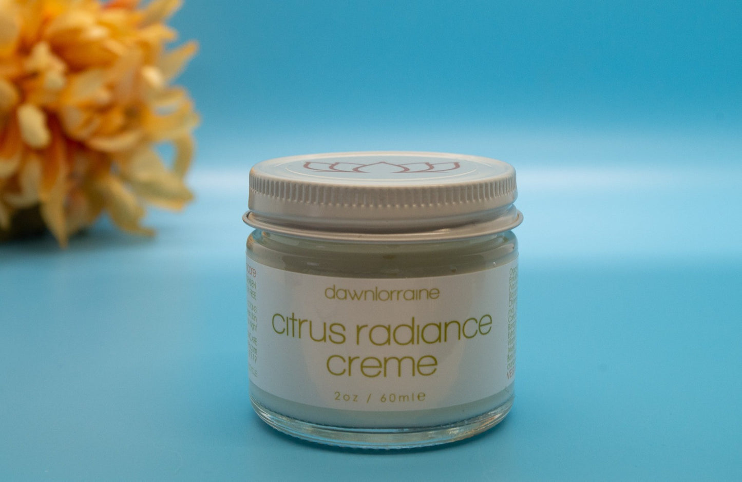 citrus radiance creme dawn lorraine, wholsitic beauty