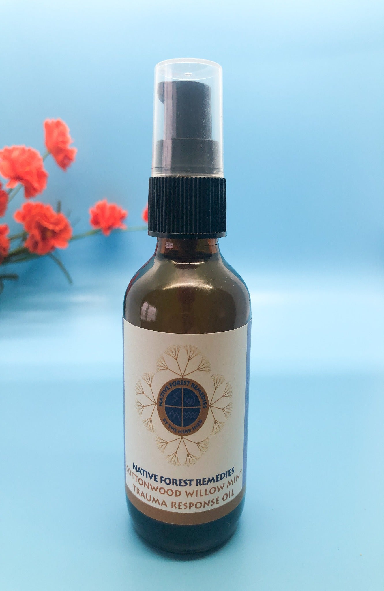 trauma response pain relieving body oil