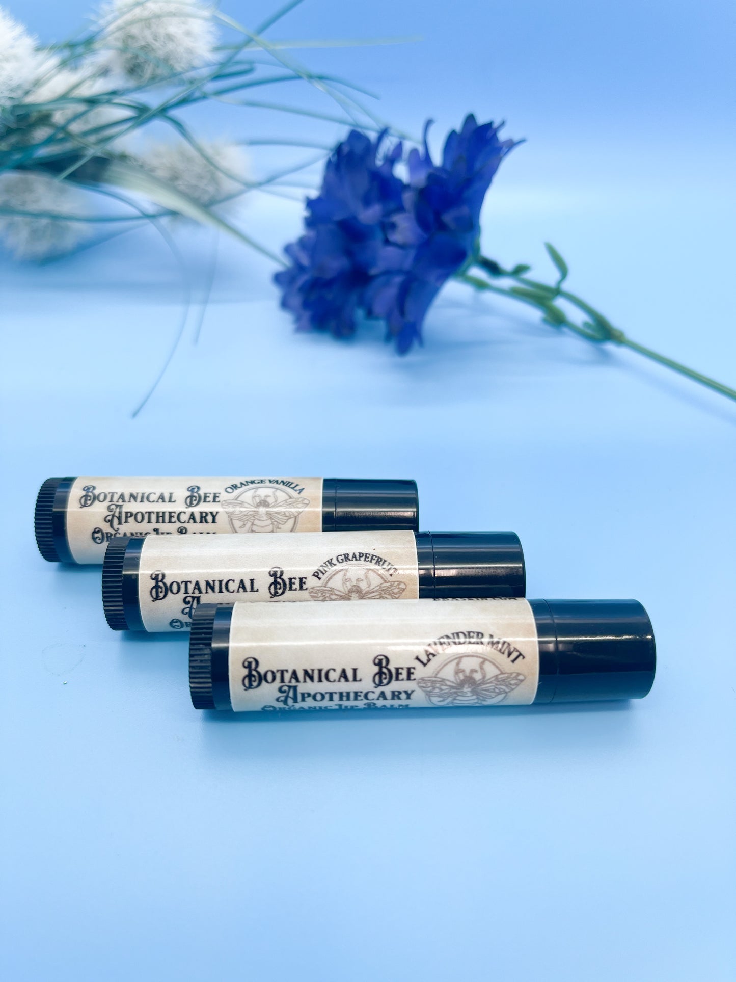 Bespoke Organic Lip Balms