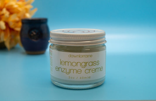 lemongrass enzyme creme dawn lorraine, wholistic beauty